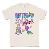 Natural birthday girl 4 Classic Tee - BundleAndBundleShop
