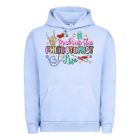 Pigment Grape Ice rocking the phlebotomist life Urban Hoodie - MaliasSmallBusiness