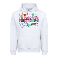 White rocking the phlebotomist life Urban Hoodie - MaliasSmallBusiness