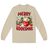 Mushroom merry booksmas Long Sleeve Tee - MaliasSmallBusiness