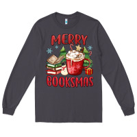 Smoke merry booksmas Long Sleeve Tee - MaliasSmallBusiness