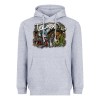 Heather Grey texas Heavyweight Hoodie - SublimationCraftShop