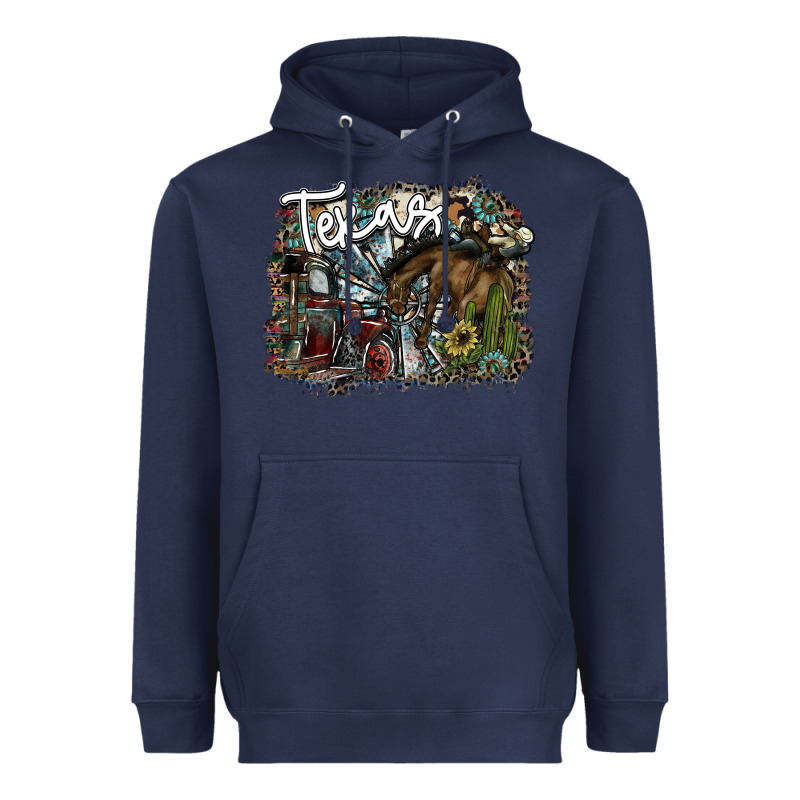 Texas Heavyweight Hoodie by SublimationCraftShop | Teevron