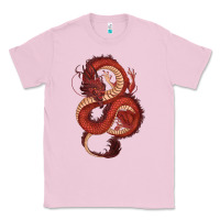 Bubblegum Pink red dragon Classic Tee - RanaPortraitStore