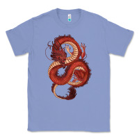 Colony Blue red dragon Classic Tee - RanaPortraitStore