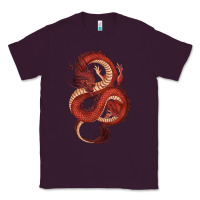 Plum red dragon Classic Tee - RanaPortraitStore