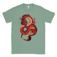 Sage red dragon Classic Tee - RanaPortraitStore