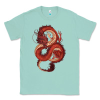 Seafoam red dragon Classic Tee - RanaPortraitStore