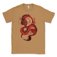 Toasted Coconut red dragon Classic Tee - RanaPortraitStore