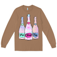 Toasted Coconut pop clink fizz champagne bubbly Long Sleeve Tee - MaliasSmallBusiness