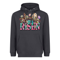 Smoke He is risen Easter Day Heavyweight Hoodie - CowGirlArtShop