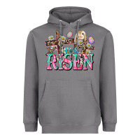 Storm He is risen Easter Day Heavyweight Hoodie - CowGirlArtShop
