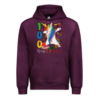 Mauve Wine 100 days of school Urban Hoodie - MaliasSmallBusiness