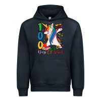 Navy 100 days of school Urban Hoodie - MaliasSmallBusiness