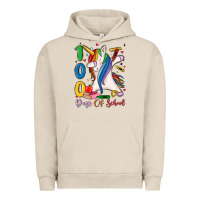 Pigment French Oak 100 days of school Urban Hoodie - MaliasSmallBusiness