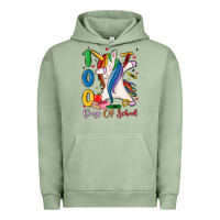 Pigment Oil Green 100 days of school Urban Hoodie - MaliasSmallBusiness