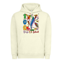 Pigment Pistachio 100 days of school Urban Hoodie - MaliasSmallBusiness
