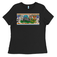 Black love texas armadillo license plate Ladies Tee - BarkalooDesign