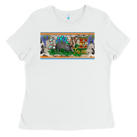 White love texas armadillo license plate Ladies Tee - BarkalooDesign