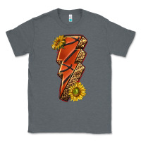 Charcoal Heather sport basketball lightning bolt Classic Tee - texasbilliewilder