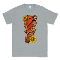 Heather Grey sport basketball lightning bolt Classic Tee - texasbilliewilder