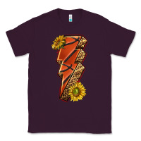 Plum sport basketball lightning bolt Classic Tee - texasbilliewilder