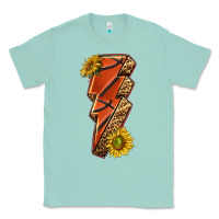 Seafoam sport basketball lightning bolt Classic Tee - texasbilliewilder