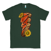 Sports Green sport basketball lightning bolt Classic Tee - texasbilliewilder