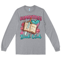 Heather Grey romantasy book club Long Sleeve Tee - MaliasSmallBusiness