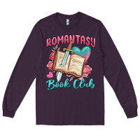 Plum romantasy book club Long Sleeve Tee - MaliasSmallBusiness
