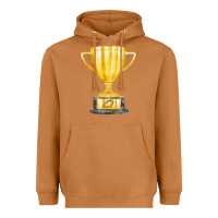 Meerkat throphy cup Heavyweight Hoodie - FaDigitalArtStudio
