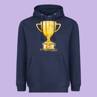 Throphy Cup Heavyweight Hoodie Designed By Fadigitalartstudio