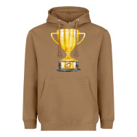 Toasted Coconut throphy cup Heavyweight Hoodie - FaDigitalArtStudio