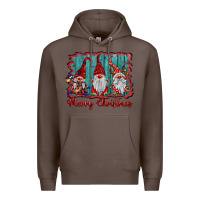 Coffee merry christmas gnomes Premium Hoodie - BarkalooDesign