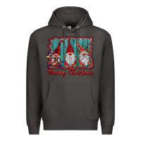 Smoke merry christmas gnomes Premium Hoodie - BarkalooDesign