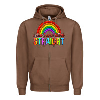 Chestnut i cant even think straight Zipper Hoodie - texasbilliewilder