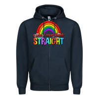 Navy i cant even think straight Zipper Hoodie - texasbilliewilder