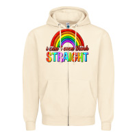 Sandshell i cant even think straight Zipper Hoodie - texasbilliewilder