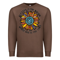 Chestnut blessed is the nation whose god is the lord Premium Sweatshirt - CowhideDigitalArt