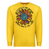 Lemon blessed is the nation whose god is the lord Premium Sweatshirt - CowhideDigitalArt