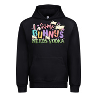 Black some bunnys needs vodka Urban Hoodie - MaliasSmallBusiness