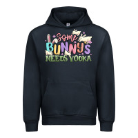 Navy some bunnys needs vodka Urban Hoodie - MaliasSmallBusiness