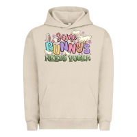 Pigment French Oak some bunnys needs vodka Urban Hoodie - MaliasSmallBusiness