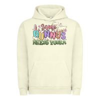 Pigment Pistachio some bunnys needs vodka Urban Hoodie - MaliasSmallBusiness