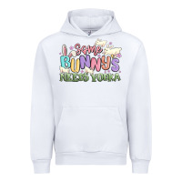 White some bunnys needs vodka Urban Hoodie - MaliasSmallBusiness