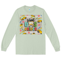 Matcha school bus driver Long Sleeve Tee - MaliasSmallBusiness