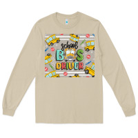 Mushroom school bus driver Long Sleeve Tee - MaliasSmallBusiness