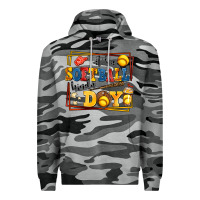 Slate Camo its a softball kinda day Premium Hoodie - AdoDesignShop