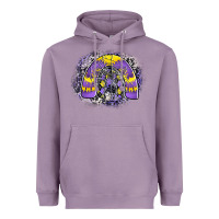 Lavender halloween rainbow Heavyweight Hoodie - CowhideDigitalArt