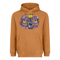 Meerkat halloween rainbow Heavyweight Hoodie - CowhideDigitalArt
